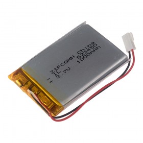Batería Plana 3.7V 1000mAh 523450