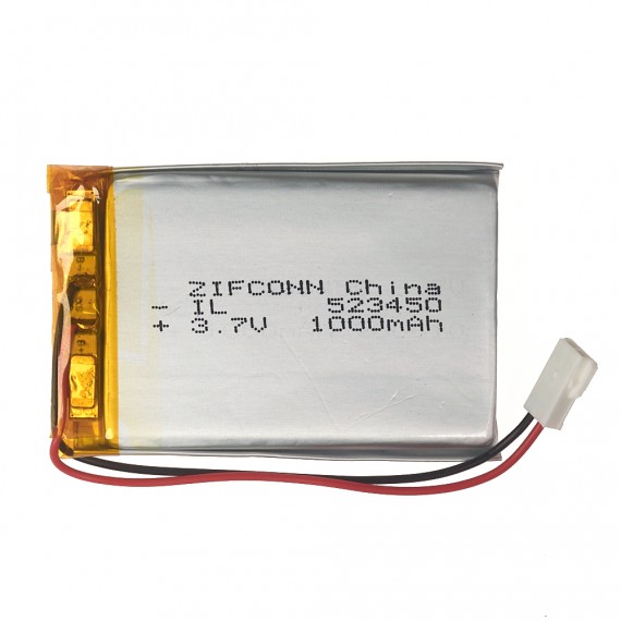 Batería Plana 3.7V 1000mAh 523450