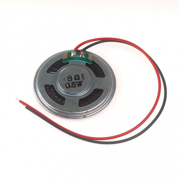 Altavoz Flat 8 Ohm 0.5W 40mm