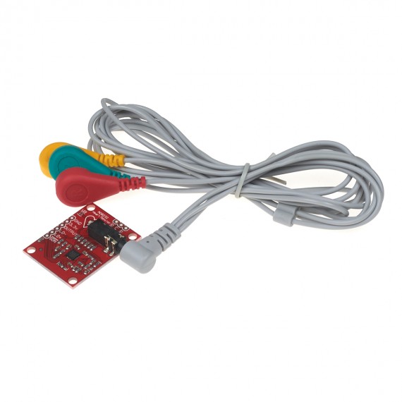 Módulo ritmo cardíaco ECG AD8232 con sondas