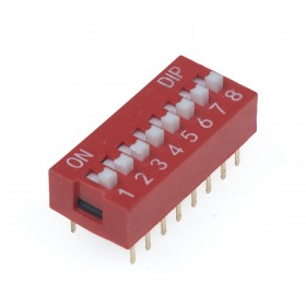 DIP Switch 8 bits