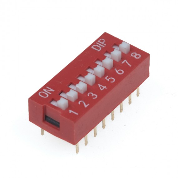 DIP Switch 8 bits
