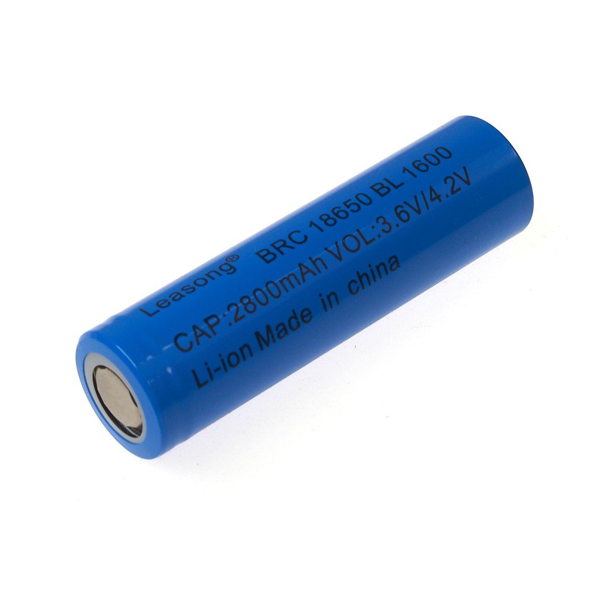 Batería Litio 18650 3.7V 1600mAh
