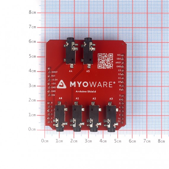 Myoware 2.0 Arduino shield