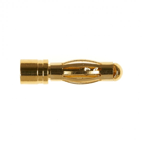 Conector bullet 4mm Macho