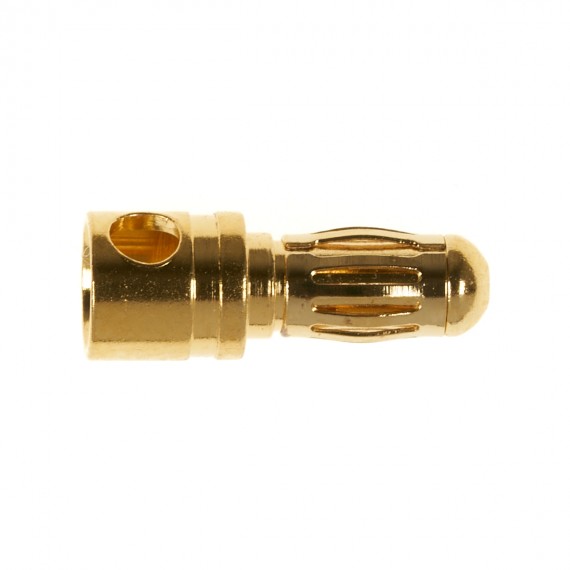 Conector bullet 3.5mm Macho