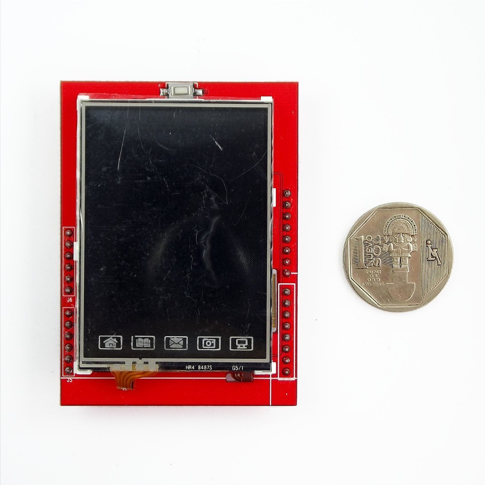 Shield Display LCD TFT 2.4" táctil