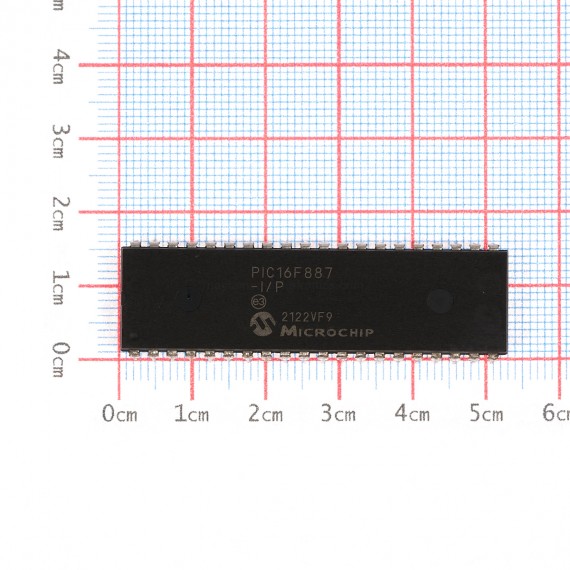PIC16F887-I/P PDIP-40
