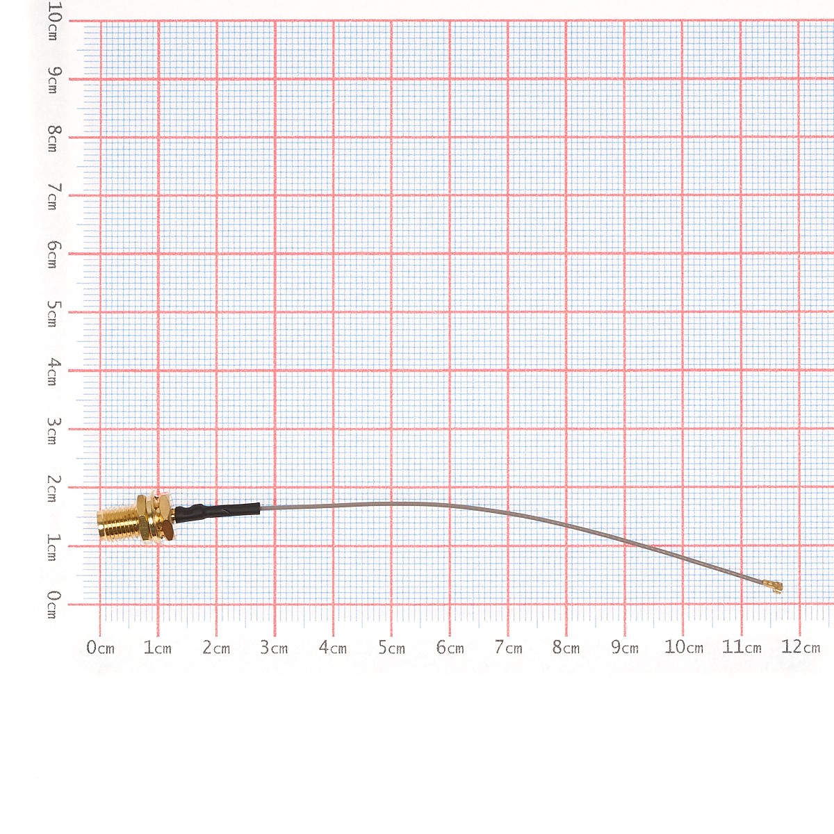 Extensión SMA-K hembra a IPEX-3 hembra