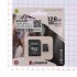 Memoria micro SD card 128GB Kingston Clase 10 A1 100MB/s