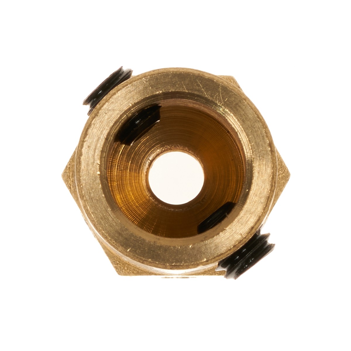 Acople hexagonal rueda a eje de motor D8mm