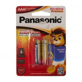 Batería alcalina AAA*2 Panasonic