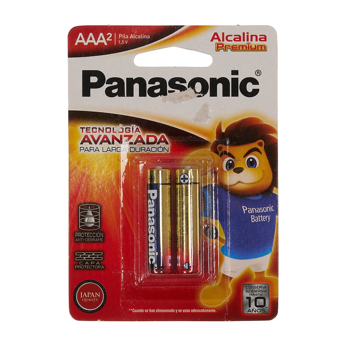 Batería alcalina AAA*2 Panasonic