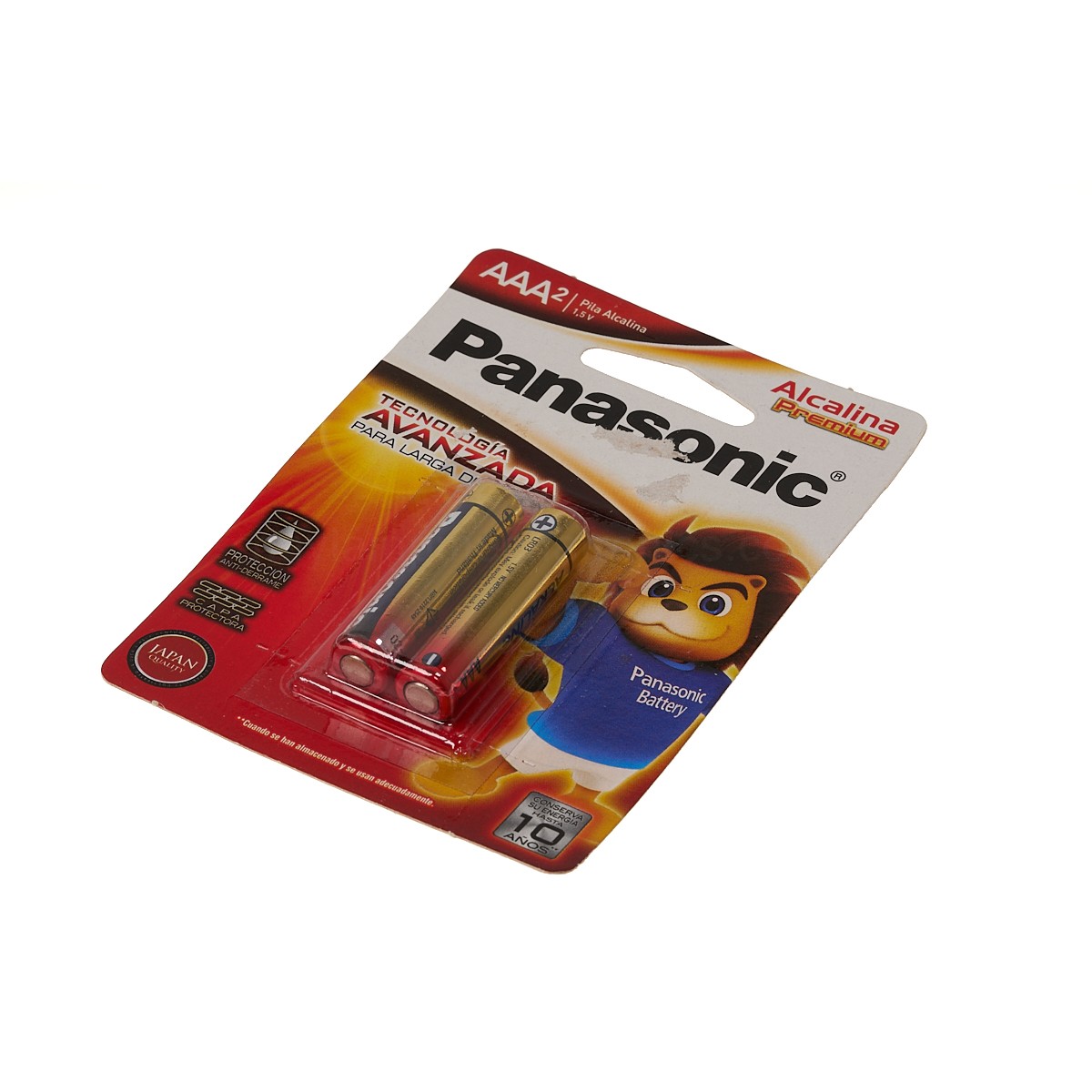 Batería alcalina AAA*2 Panasonic