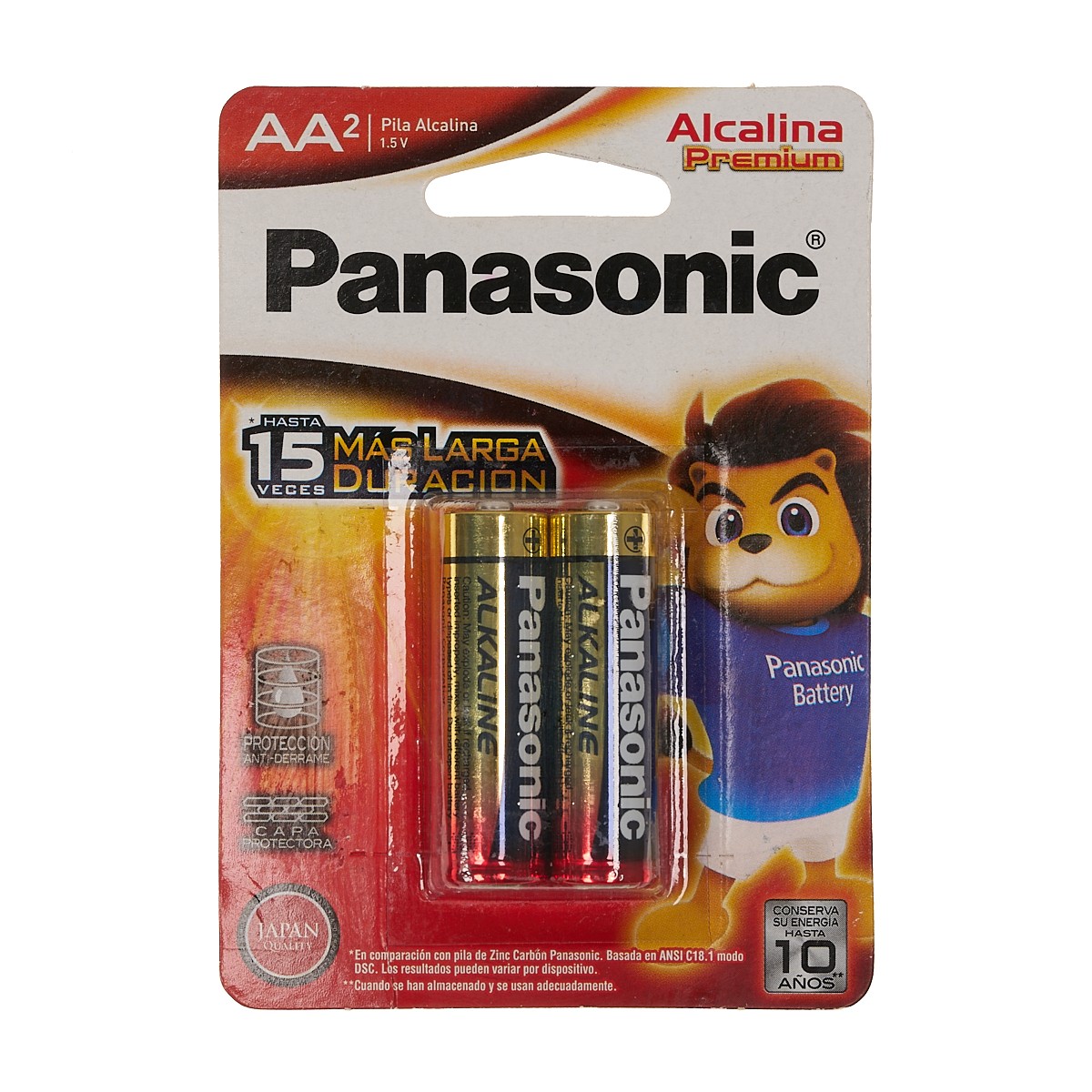 Batería alcalina AA*2 Panasonic