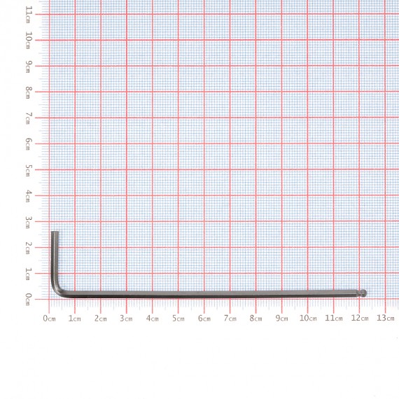Llave allen 3.0mm con punta bola