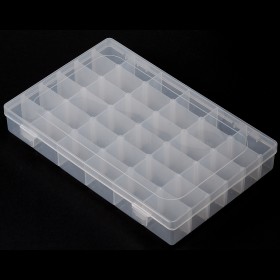 Caja organizadora 32 slots 27*17*4cm