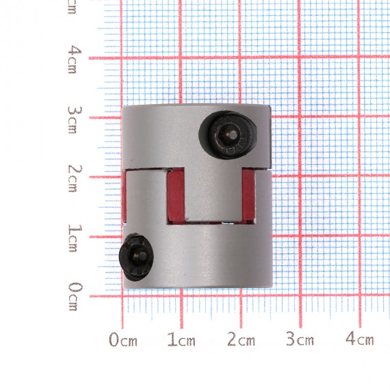 Acople flexible D25L30 - 8x10mm