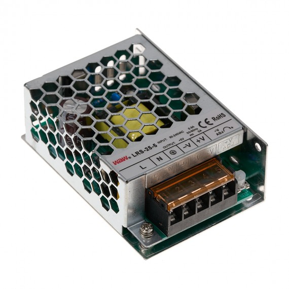 Fuente de alimentación conmutada AC/DC 25W 5V 5A