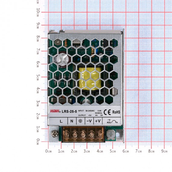 Fuente de alimentación conmutada AC/DC 25W 5V 5A