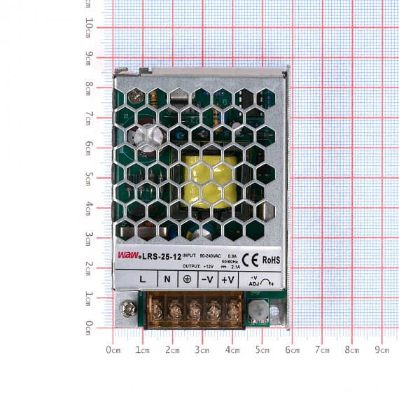 Fuente de alimentación conmutada AC/DC 25W 12V 2.08A