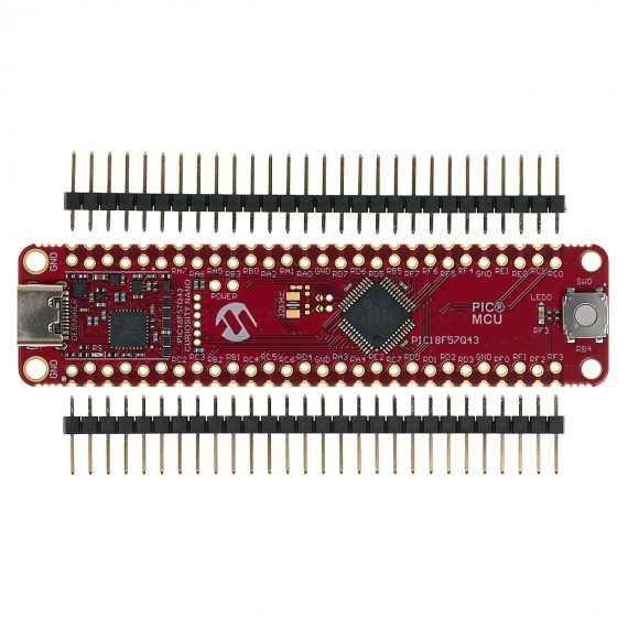DM164150 - PIC18F57Q43 CURIOSITY NANO EVALUATION KIT