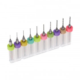 Kit de 10 brocas PCB