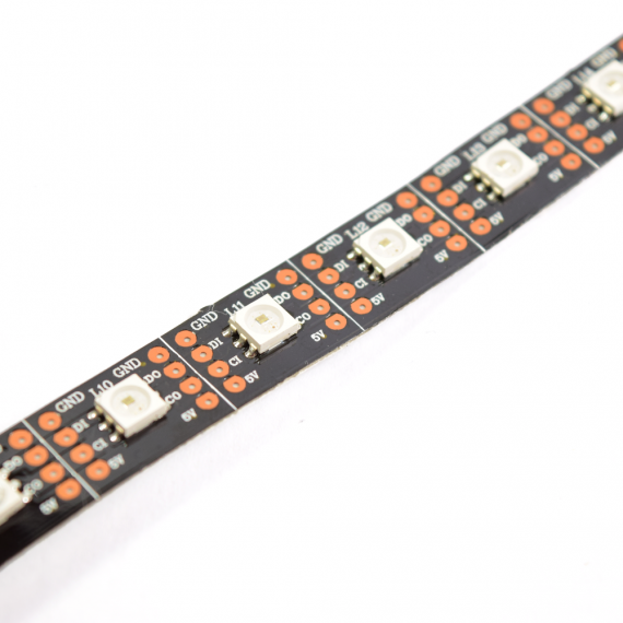 Cinta LED APA102: 10 LEDs x 16cm