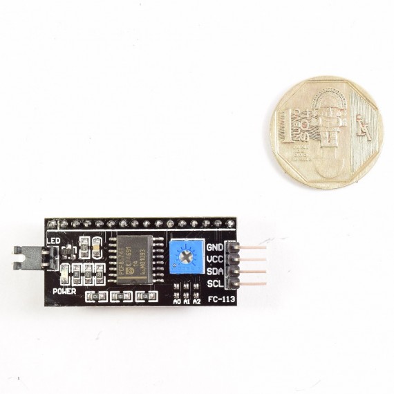 Módulo adaptador LCD a I2C