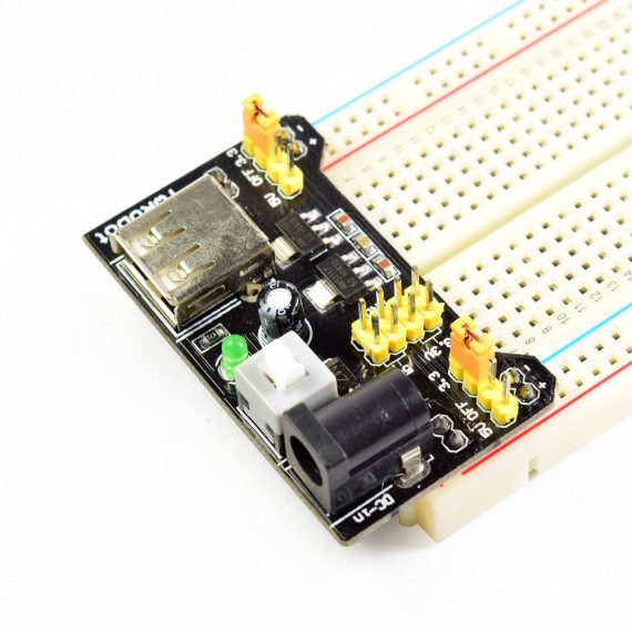 Fuente para protoboard 3.3v o 5V, 700ma