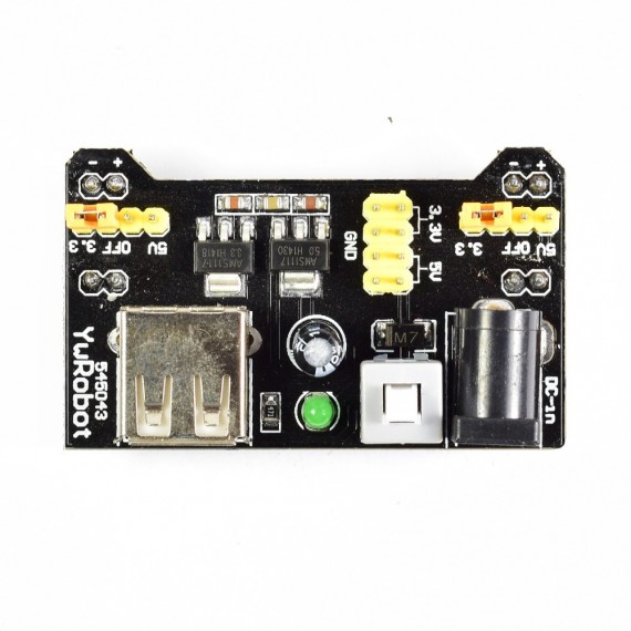 Fuente para protoboard 3.3v o 5V, 700ma