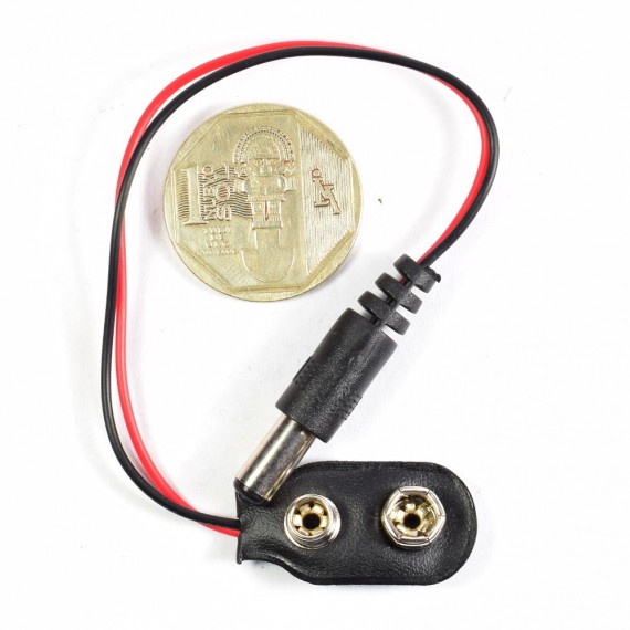 Conector de bateria 9V a Arduino