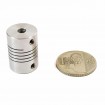Acople flexible de aluminio de 5mm a 5mm