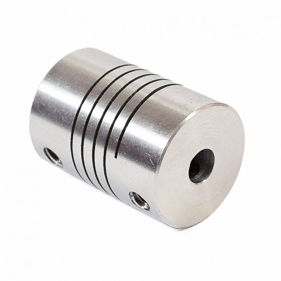 Acople para ejes 5mm a 5mm