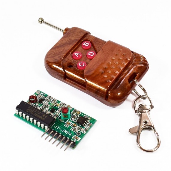 Control remoto y receptor 4ch