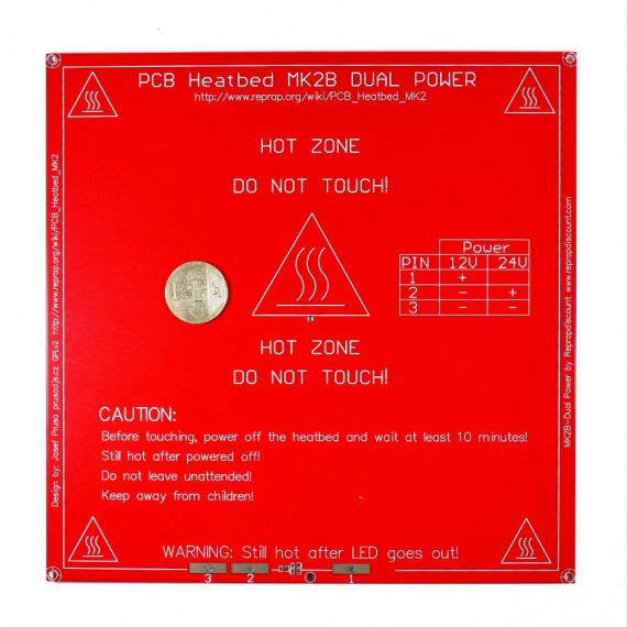 MK2B PCB Heated Bed