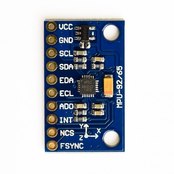 Módulo MPU9250: Acelerómetro, Giroscopio, Magnetómetro I2C