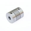 Acople flexible de aluminio de 6.35mm a 8mm