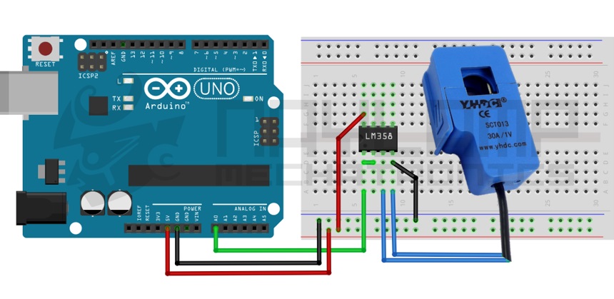 Tutorial sensor de corriente AC no invasivo SCT-013