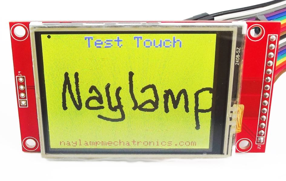 Tutorial pantalla TFT táctil con Arduino