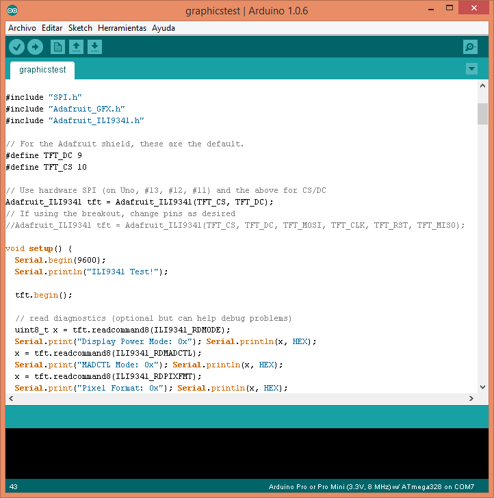 Tutorial pantalla TFT táctil con Arduino