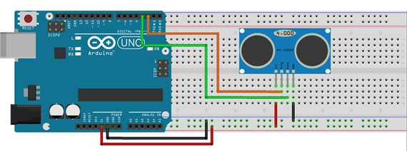 Tutorial de Arduino y sensor ultrasónico HC-SR04